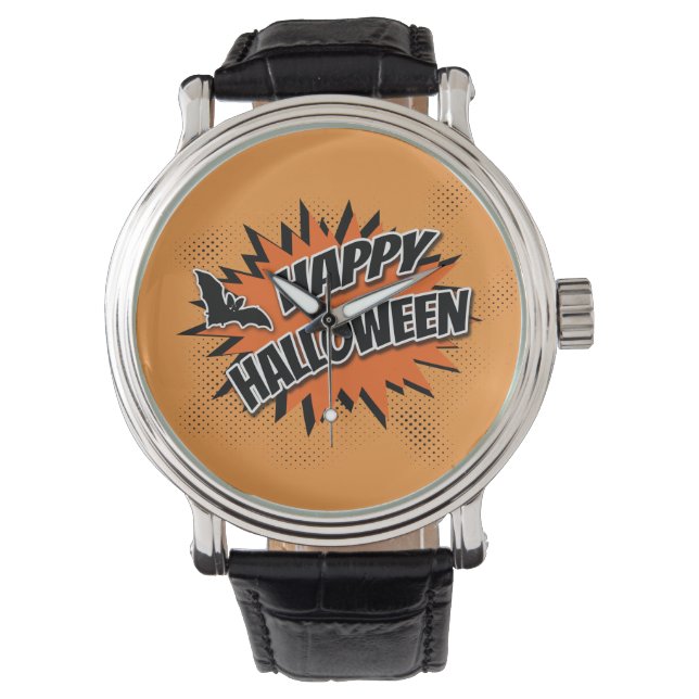 Happy Halloween Horloge (Voorkant)