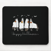 Happy Halloween Horse Ghost 2025  Muismat (Voorkant)