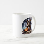 Happy Halloween Horse Mug, Halloween Gift, Animal Koffiemok (Voorkant rechts)