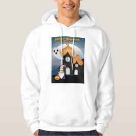 Happy Halloween Hunted House met Gosh Hoodie
