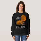 Happy Halloween Iguana Lizard Reptile T Shirt (Voorkant volledig)