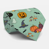 Happy Halloween II Stropdas (Opgerold)