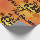 Happy Halloween Illustration Cadeaupapier
