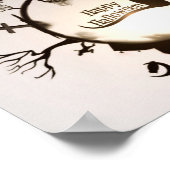 Happy Halloween Illustration Poster (Hoek)