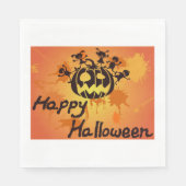 Happy Halloween Illustration Servet (Voorkant)