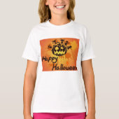 Happy Halloween Illustration T-shirt (Voorkant)