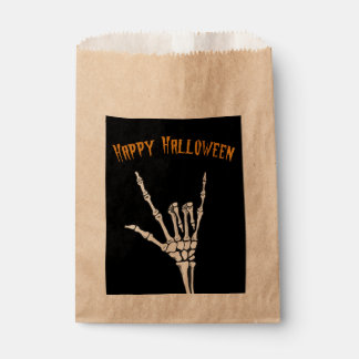 Happy Halloween ILY Skeleton Snoep Tassen Bedankzakje