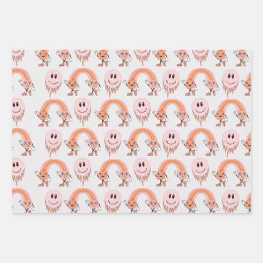 Happy Halloween Inpakpapier Vel (Voorkant)