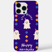 Happy Halloween iPhone 16 Pro Max Hoesje (Achterkant)