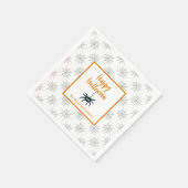 Happy Halloween is geen truc die alleen spincobweb Servet (Hoek)