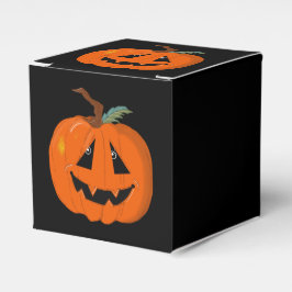 Happy Halloween Jack O Lantaarn Illustratieve Kuns Bedankdoosjes