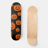 Happy Halloween Jack O Lantaarn Illustratieve Kuns Persoonlijk Skateboard (Voorkant)