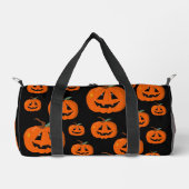 Happy Halloween Jack O Lantaarn Illustratieve Kuns Plunjezak (Voorkant)