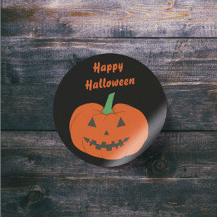 Happy Halloween Jack O lantaarn pompoen Sticker