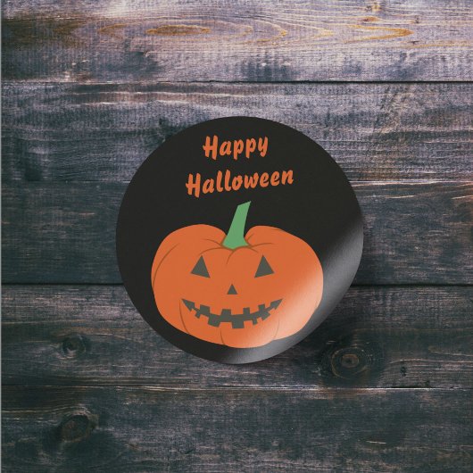 Happy Halloween Jack O lantaarn pompoen Sticker