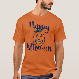 Happy Halloween jack o lantaarn T-shirt