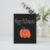 Happy Halloween Jack o Lantern Briefkaart (Staand voorkant)