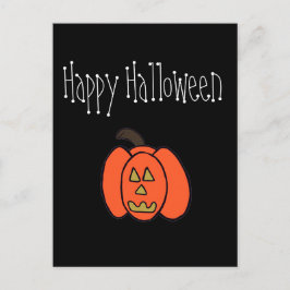Happy Halloween Jack o Lantern Briefkaart