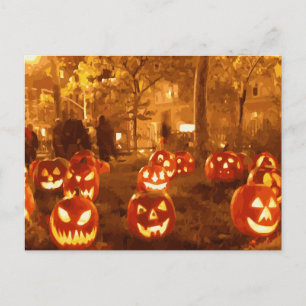 Happy Halloween Jack O Lantern Briefkaart