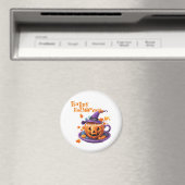 Happy Halloween Jack-O-Lantern Brouwbeker Magneet (Insitu (Vaatwasser))