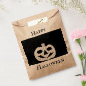 Happy Halloween Jack-o’-lantern Favor Bag Bedankzakje (Gezegeld)