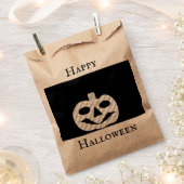 Happy Halloween Jack-o’-lantern Favor Bag Bedankzakje (Geknipt)