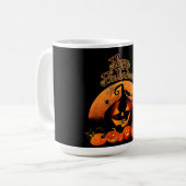 Happy Halloween Jack-o-lantern Koffiemok (Voorkant links)
