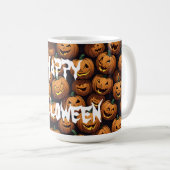 Happy Halloween Jack-o-Lantern Koffiemok (Voorkant rechts)