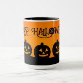 Happy Halloween Jack-O-Lantern Mok (Midden)