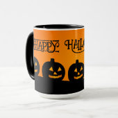 Happy Halloween Jack-O-Lantern Mok (Voorkant links)