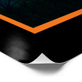 Happy Halloween Jack-o-lantern Perfect Poster (Hoek)
