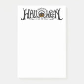 Happy Halloween Jack-O-Lantern Post-it Notes (Voorkant)