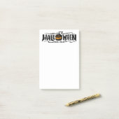 Happy Halloween Jack-O-Lantern Post-it® Notes (Op bureau)