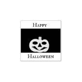 Happy Halloween Jack-o’-lantern Rubber Stamp Rubberstempel (Afrduk)