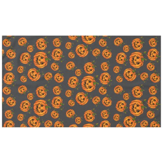 Happy Halloween jack-o-lantern, truc om te behande Tafelkleed (Voorkant (Horizontaal))