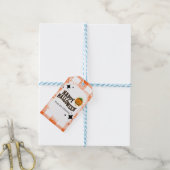 Happy Halloween Jackolantern Pumpkin Cadeaulabel (Met Touw)