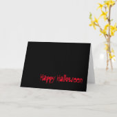Happy Halloween, kaart (Gele Bloem)