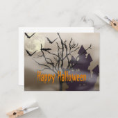 Happy Halloween Kaart (Voorkant / Achterkant in situ)