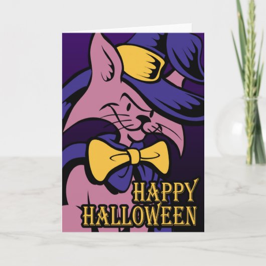 Happy Halloween Kaart (Voorkant)