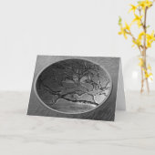 happy Halloween Kaart (Gele Bloem)