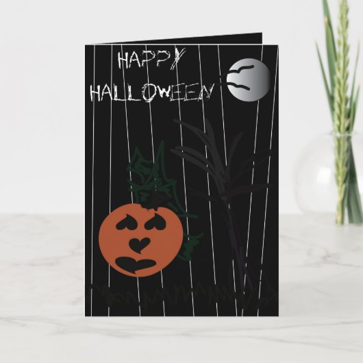 Happy Halloween Kaart (Voorkant)