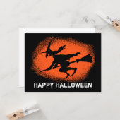 Happy Halloween Kaart (Voorkant / Achterkant in situ)