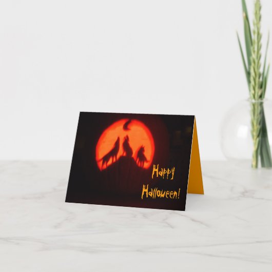 Happy Halloween! Kaart (Voorkant)