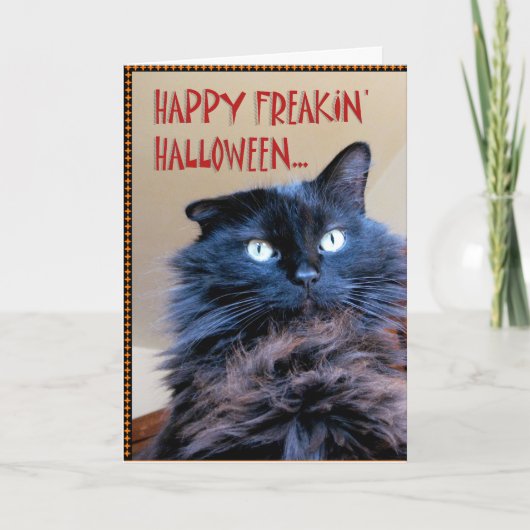 Happy Halloween Kaart (Voorkant)