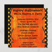 Happy Halloween Kaart (Voorkant / Achterkant)