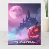 HAPPY HALLOWEEN KAART (Achterkant)