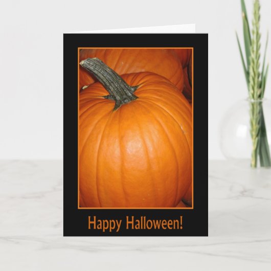 Happy Halloween! Kaart (Voorkant)