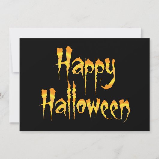 Happy Halloween Kaart (Voorkant)