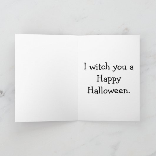 Happy Halloween Kaart (Binnen)