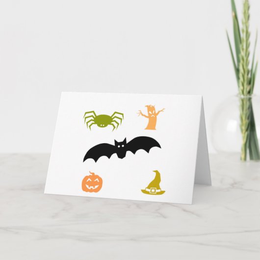 Happy Halloween Kaart (Voorkant)